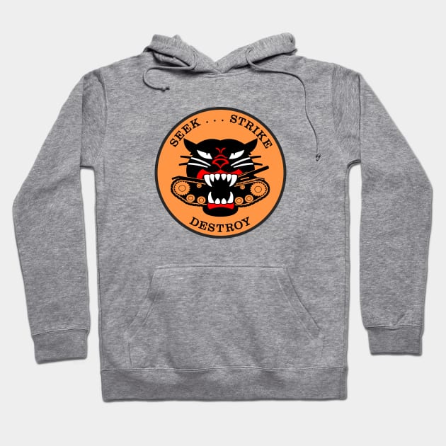 M18 HELLCAT-SEEK STRIKE & DESTROY 3 Hoodie by TaterSkinz